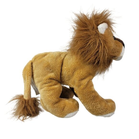 Webkinz Lion Plush Brown Caramel Stuffed Animal Beans In Paws Ganz No Code HM175 - Picture 5 of 12